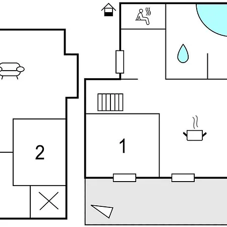 Tatil Evi Three-bedroom In *